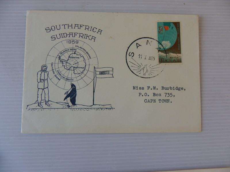 Union (1959) - SANAE Illustrated FDC