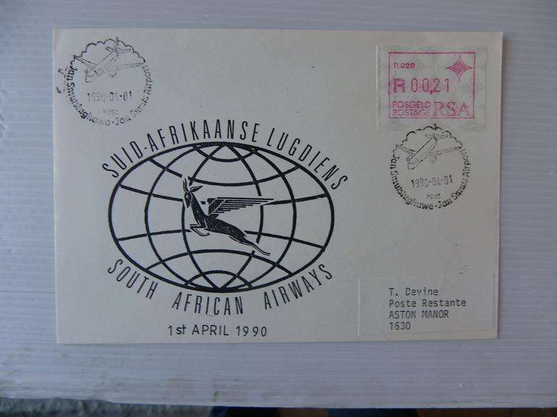 RSA (1990) - SAL Jan Smuts Illustrated FDC