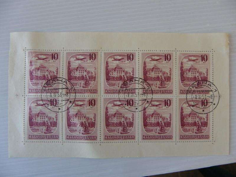 Czechoslovakia - CTO Cancelled Sheet