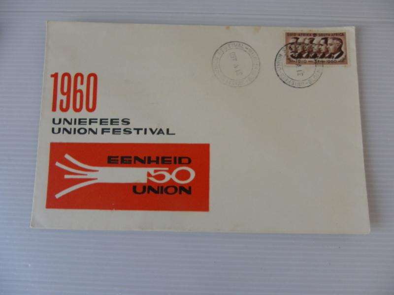 Union (1960) - 50th Anniversary of the Union Illustrated FDC