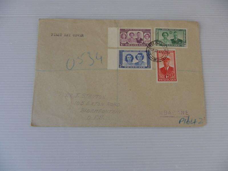 Swaziland (1947) - Royal Visit Private FDC