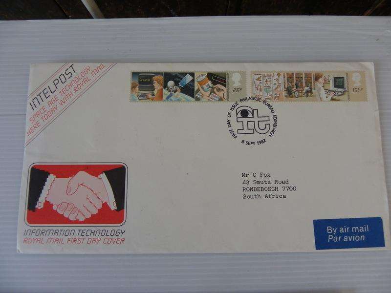 Great Britain (1982) - Information Technology Illustrated FDC