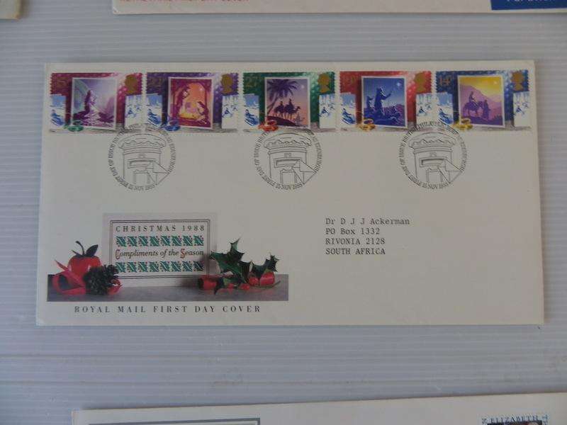 Great Britain (1988) - Christmas Illustrated FDC