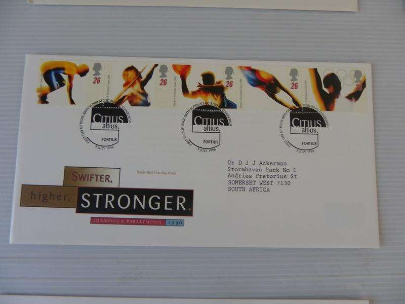 Great Britain (1996) - Olympics  Illustrated FDC