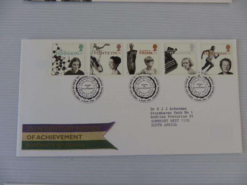 Great Britain (1996) - 20th Century Women of Achievements  Illustrated FDC