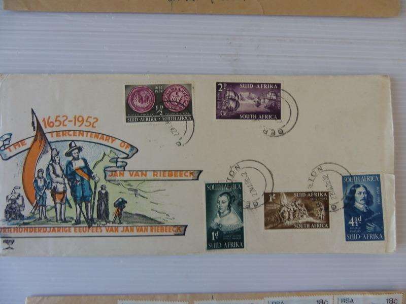 Union (1952) - Landing of Jan van Riebeeck SADIPU Illustrated FDC