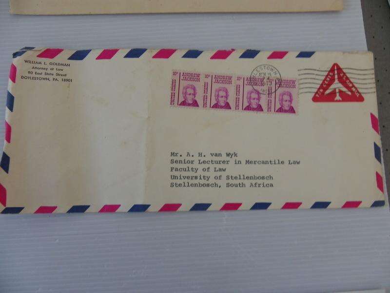 USA - Old Letter