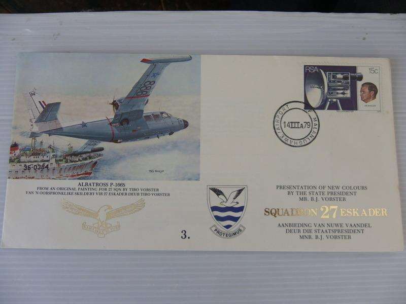 RSA (1979) - SAAF #03 Squadron 27 Illustrated FDC