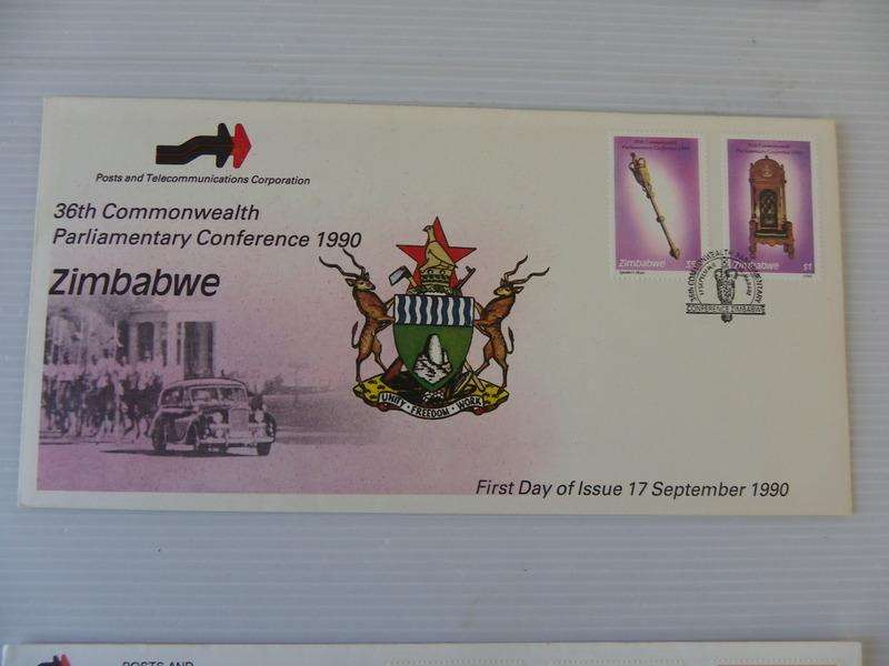 Zimbabwe (1990) - 36th Commonwealth Conference Illustrated FDC