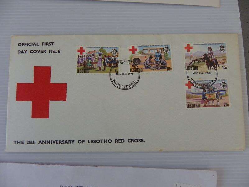 Lesotho (1976) - FDC #06 25th Anniversary of Lesotho Red Cross Official FDC