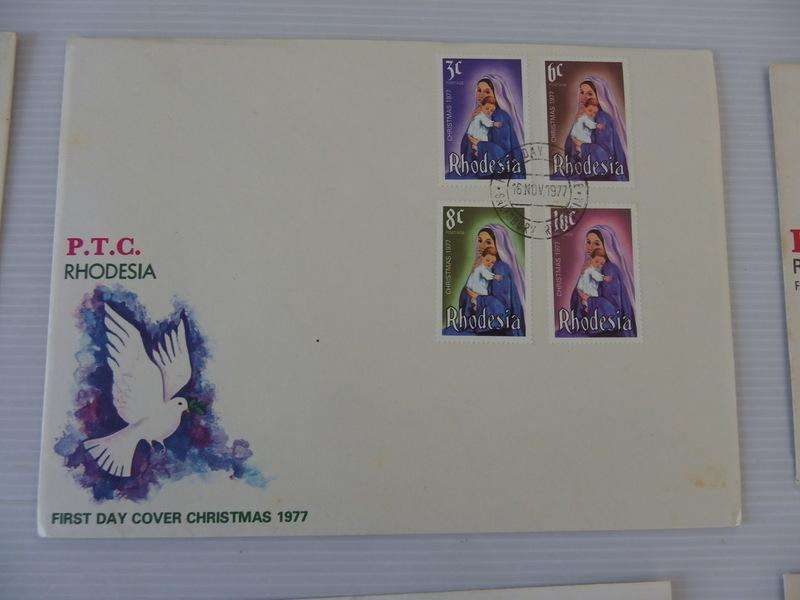 Rhodesia (1977) - Christmas Illustrated FDC