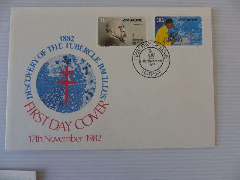 Zimbabwe (1982) - Centenary of the Discovery of TB Illustrated FDC