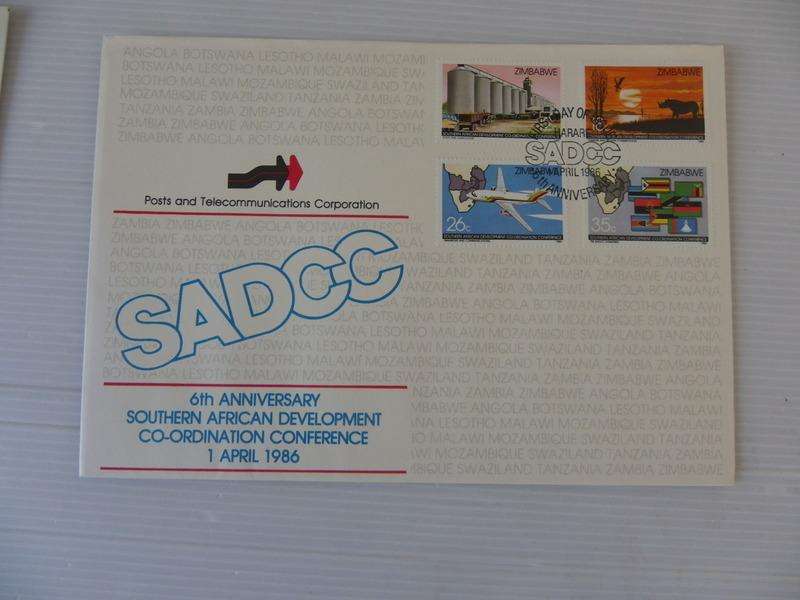 Zimbabwe (1986) - SADCC Illustrated FDC