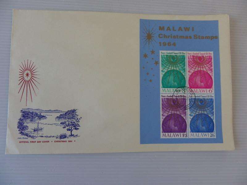 Malawi (1964) - Christmas Illustrated FDC