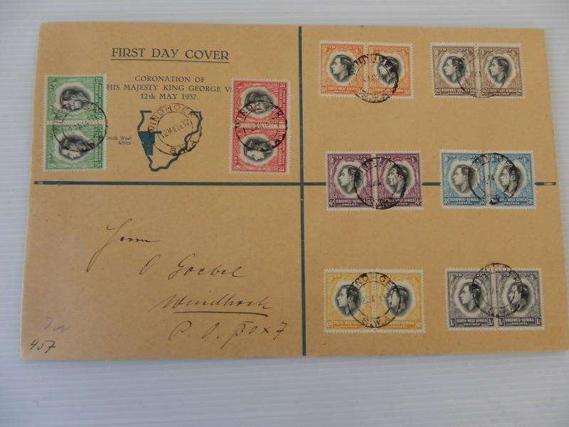 SWA (1937) - Coronation of King George VI Illustrated FDC