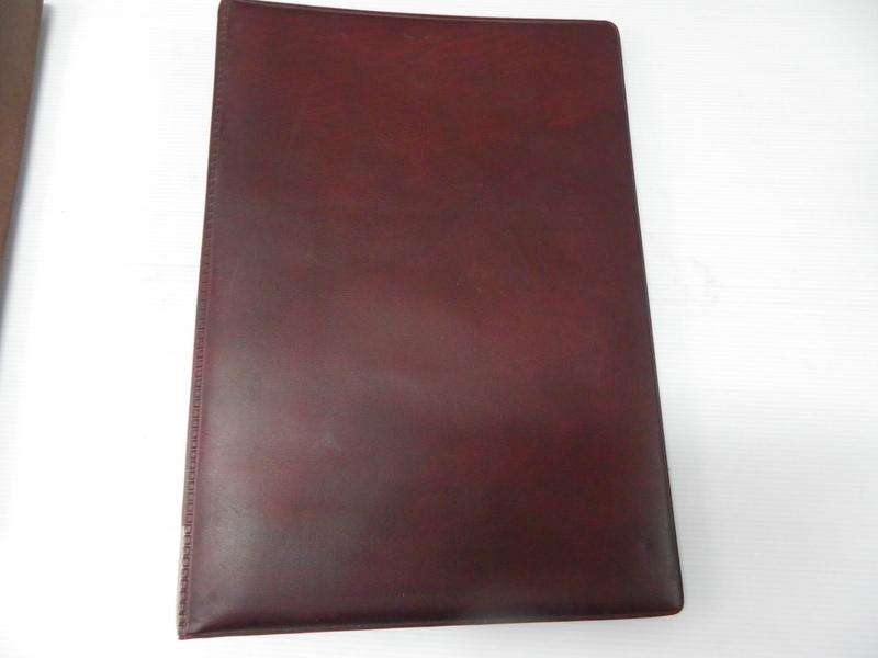 Purple FDC Album with 3 Pockets per Page and 12 Pages