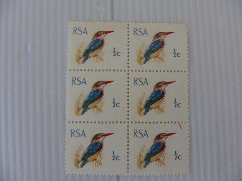 RSA 1st Definitive Series (1961) - 1/2 c Mint Block