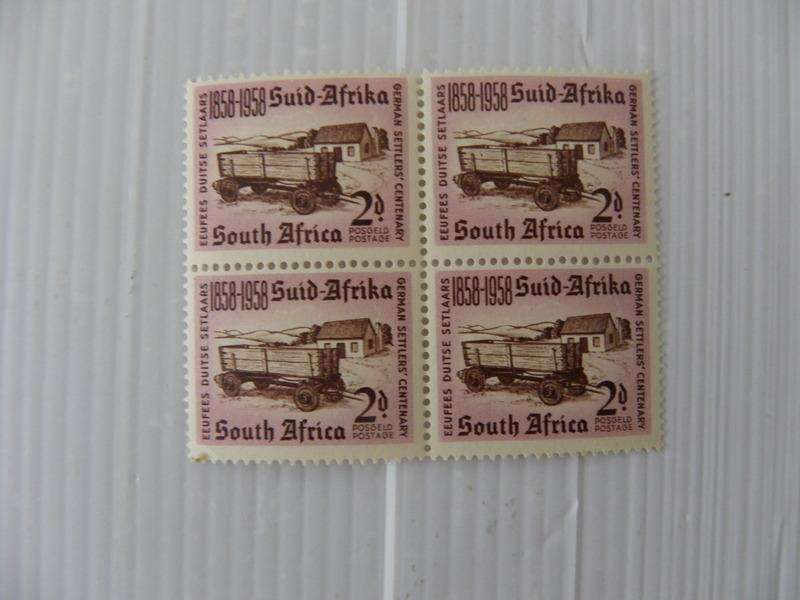 Union (1958) -  Centenary of the Arrival of German Settlers Mint Block