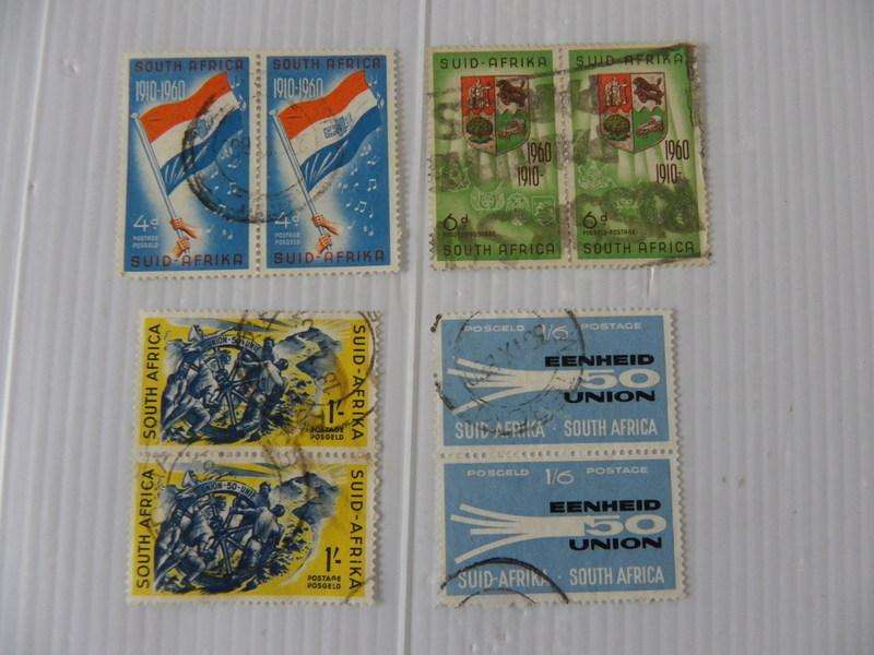 Union (1960) - 50th Anniversary of the Union Used Set in Pairs
