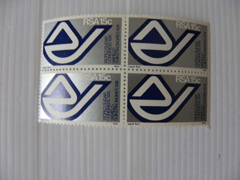 RSA 1.36 (1974) - 15th World Sugar Congress Mint Block of 4 Stamps