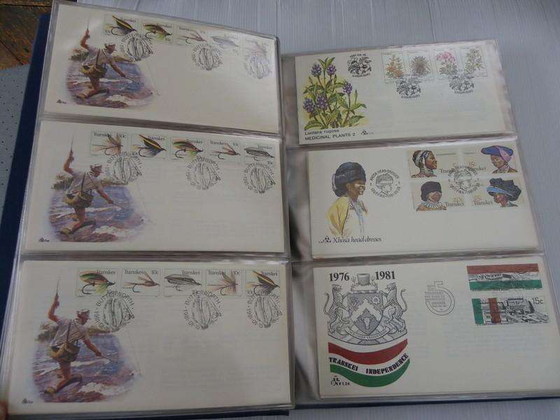Transkei FDC Series - Complete Set of FDC's in an Album (Read below)