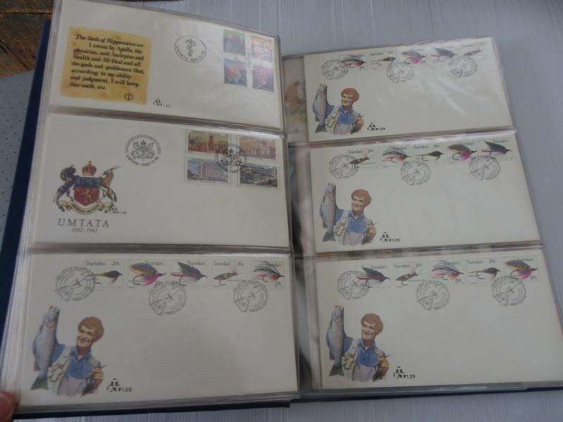 Transkei FDC Series - Complete Set of FDC's in an Album (Read below)