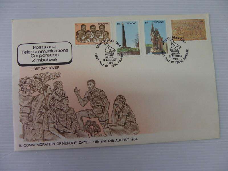 Zimbabwe (1984) - Commemoration of Heroes Day Illustrated FDC