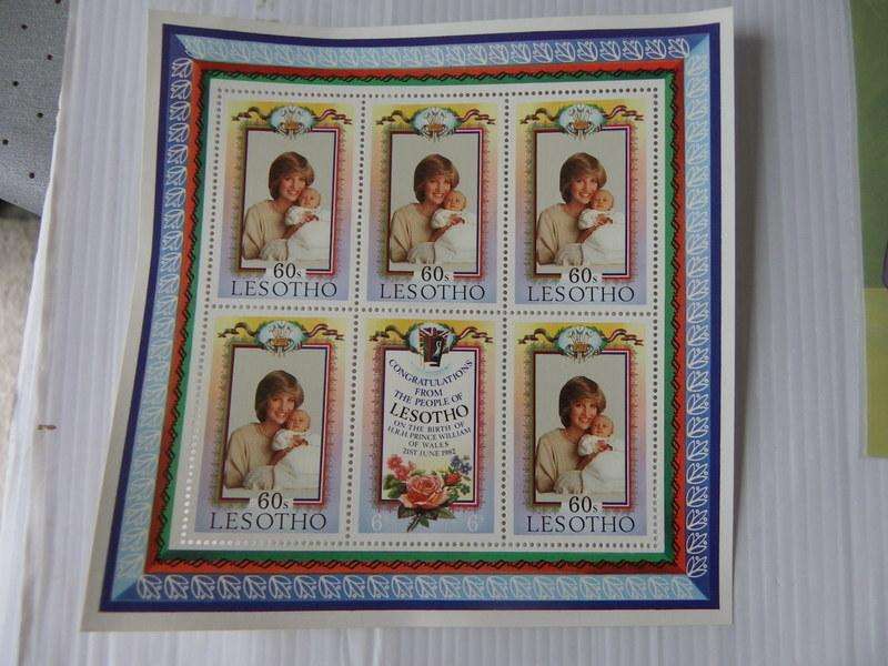 Lesotho (1982) - Birth of Prince William Miniature Sheet