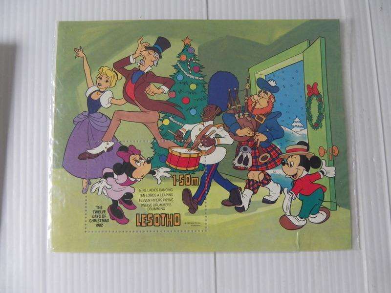 Lesotho (1982) - Christmas (Walt Disney) Miniature Sheet