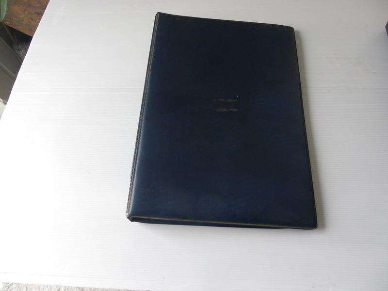 Blue FDC Album with 3 Pockets per Page and 12 Pages