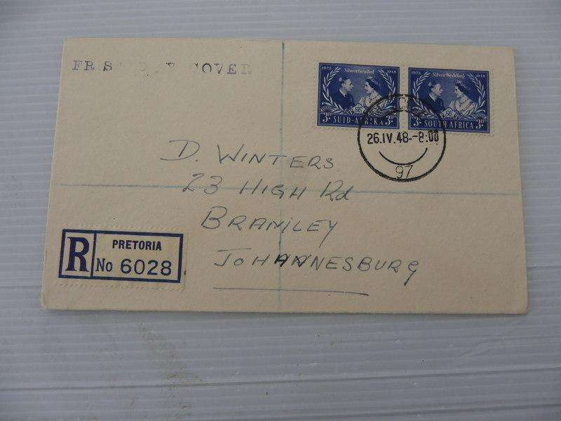 Union (1948) - Silver Wedding Private FDC