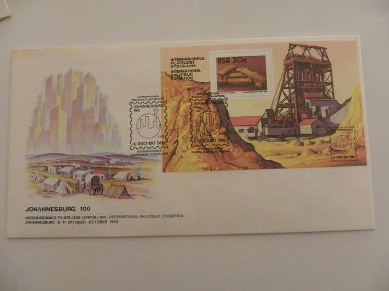 RSA (1986) - JHB Centenary FDC