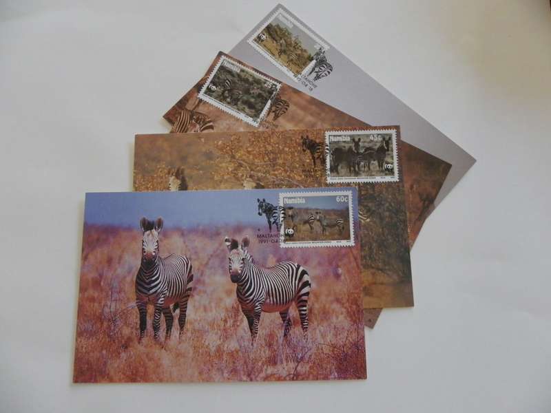 Namibia 1.06 (1991) - Endangered Species Maxicard Set