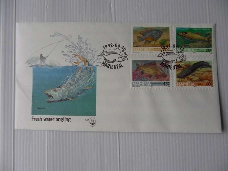Namibia 1.10 (1992) - Fresh Water Angling Official FDC
