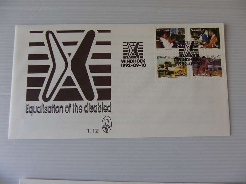 Namibia 1.12 (1992) - Equalisation of the Disabled Official FDC