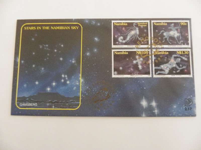 Namibia 2.17 (1996) - Stars in the Namibian Sky Official FDC