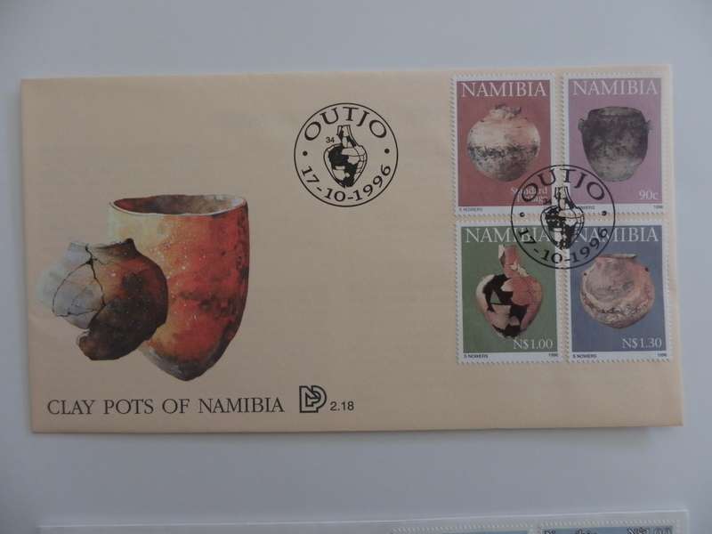 Namibia 2.18 (1996) - Clay Pots of Namibia Official FDC