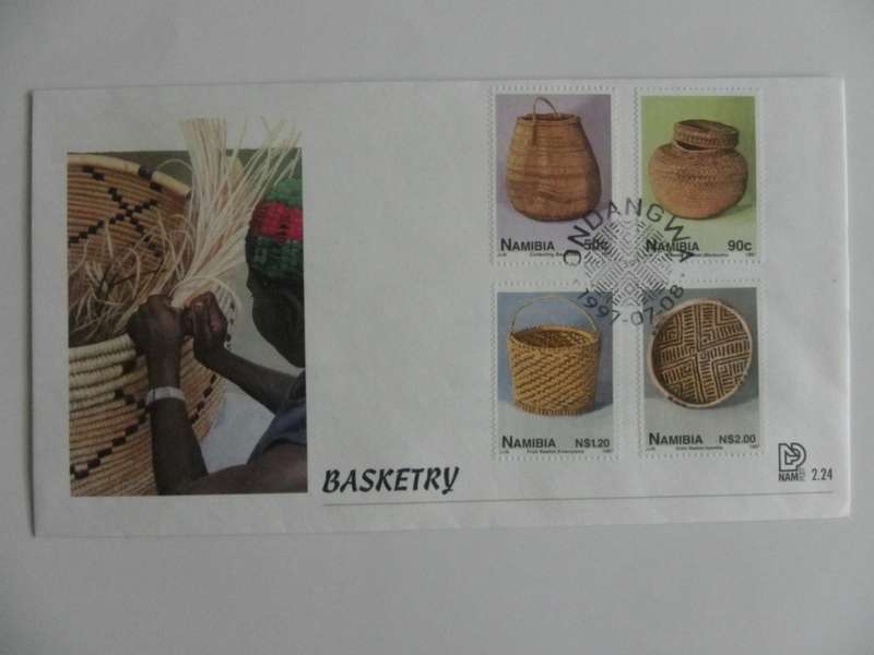 Namibia 2.24 (1997) - Basketry Official FDC