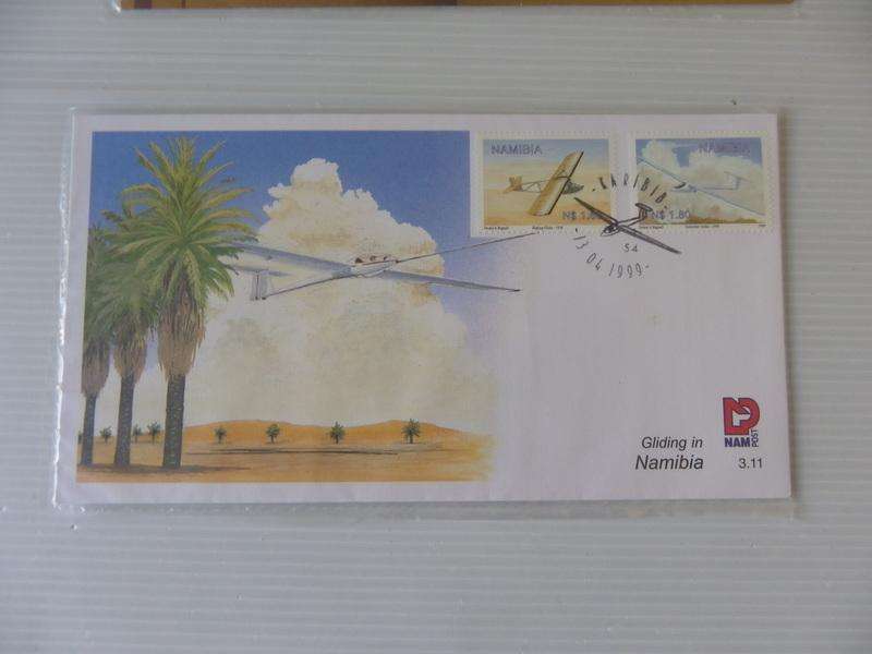 Namibia 3.11 (1999) - Gliding in Namibia Official FDC