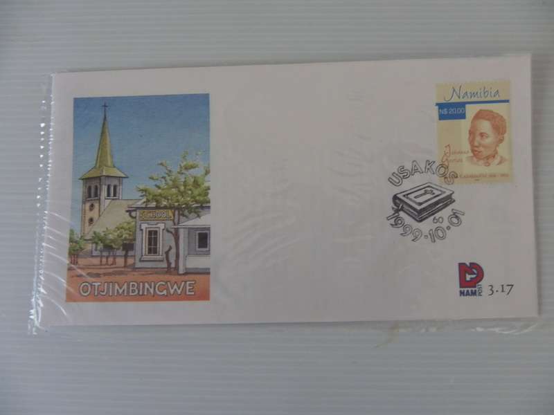 Namibia 3.17 (1999) - Johanna Gertze Official FDC
