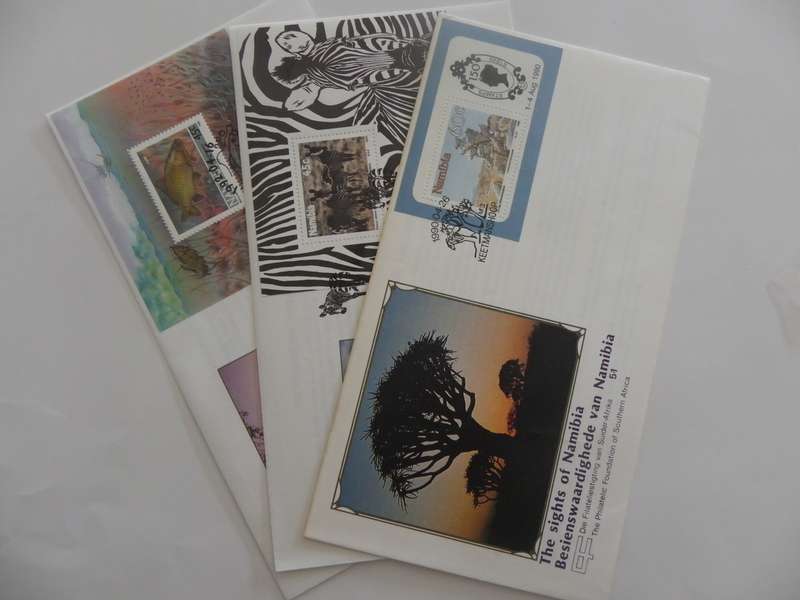 Namibia SAF - Full Set of Foundation FDC`s