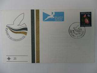 RSA 1.25 (1973) - SA Games Official FDC