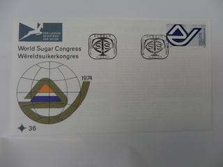 RSA 1.36 (1974) - 15th World Sugar Congress Official FDC
