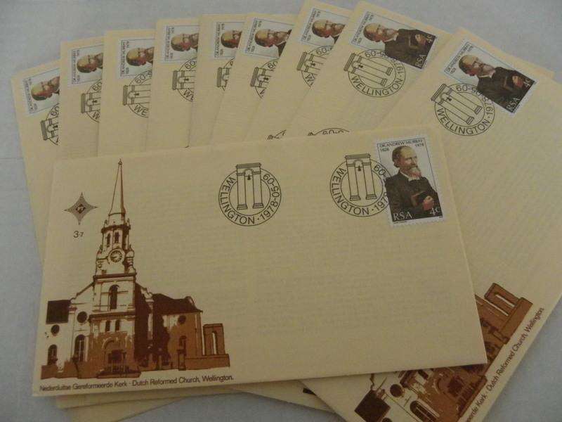 Excess Stock - RSA 3.07 FDC`s - Set of 10 FDC's (Bid per FDC to take all 10)