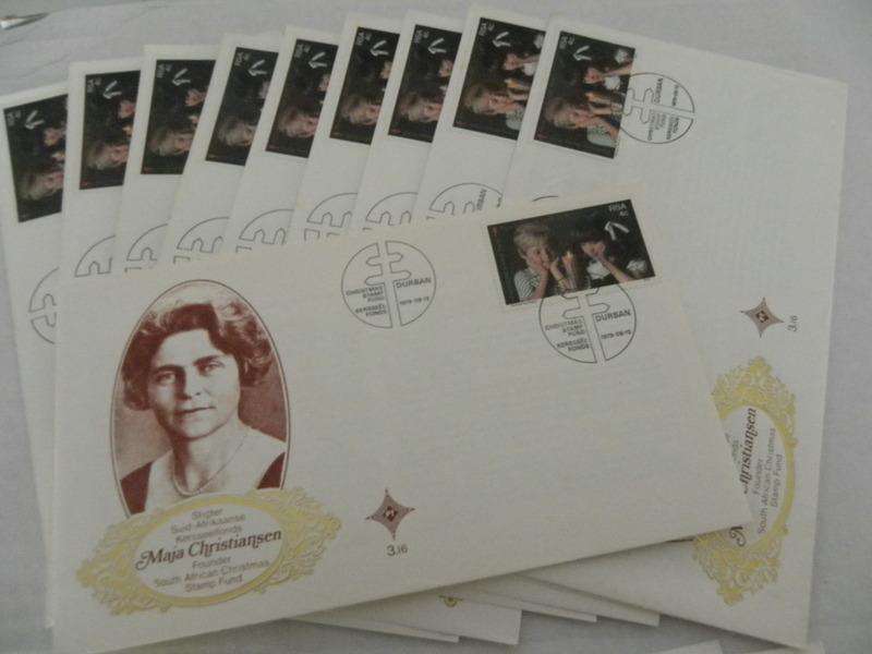 Excess Stock - RSA 3.16 FDC`s - Set of 10 FDC's (Bid per FDC to take all 10)