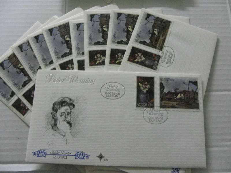 Excess Stock - RSA 3.21 FDC`s - Set of 10 FDC's (Bid per FDC to take all 10)