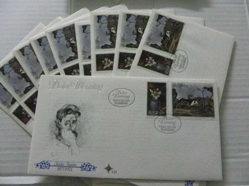 Excess Stock - RSA 3.21 FDC`s - Set of 10 FDC's (Bid per FDC to take all 10)