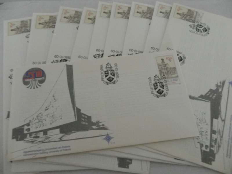 Excess Stock - RSA 3.24 FDC`s - Set of 10 FDC's (Bid per FDC to take all 10)
