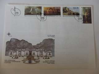 RSA 3.25 (1980) - National Art Gallery Official Large FDC