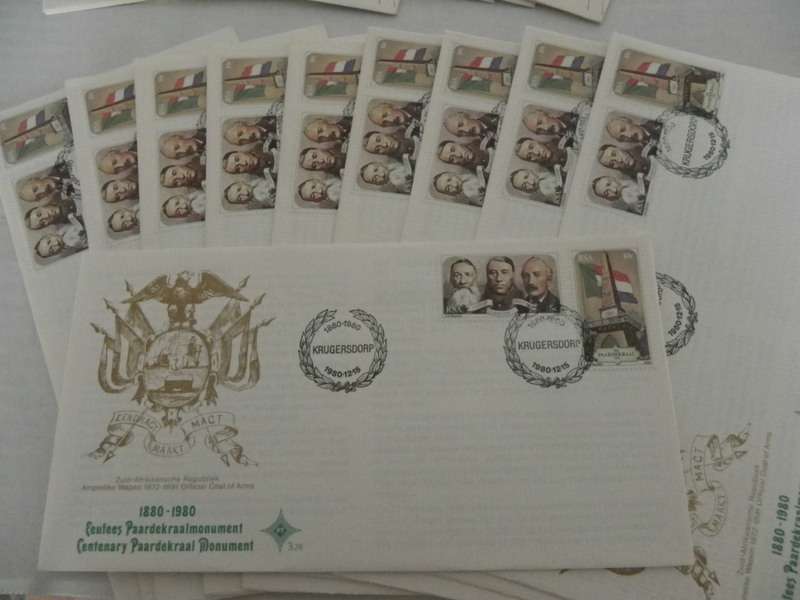 Excess Stock - RSA 3.26 FDC`s - Set of 10 FDC's (Bid per FDC to take all 10)